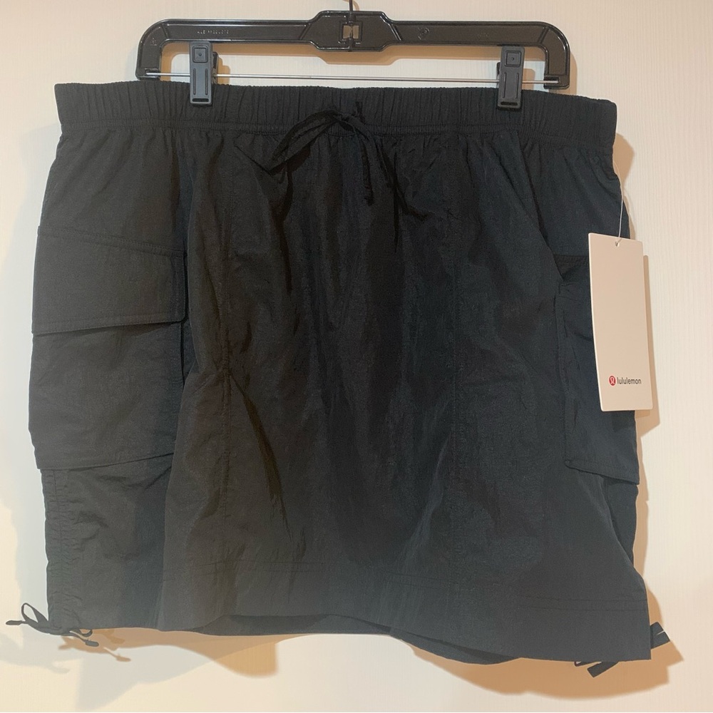 lululemon Black Mini Skirt